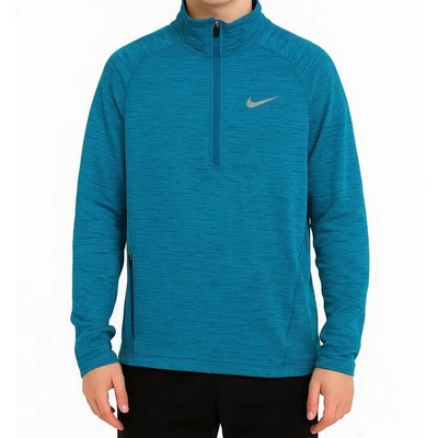 Nike Dri-Fit Half Zip Pullover Men's Medium – Blue Running Training shirt - Image 1 of 4