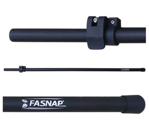 Pontoon Boat Cover Support Poles, Height-Adjustable. All black. Up too 70"! - Picture 1 of 4