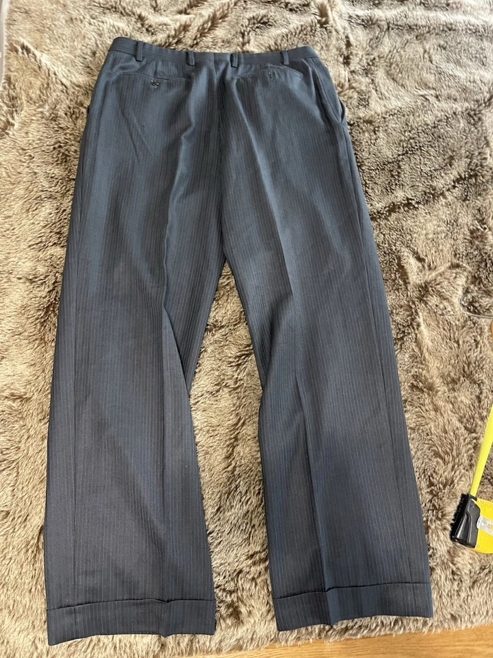 Pantalones ARMANI COLLEZIONI Hombre Estilo 2C28DA Talla EUR 42 EE. UU. 17 So 34 Hecho en Italia Foto 1 de 4