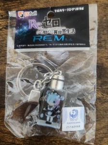 Re Zero - Starting Life In Another World Rem Full Color 3D Crystal Keychain - Picture 1 of 4