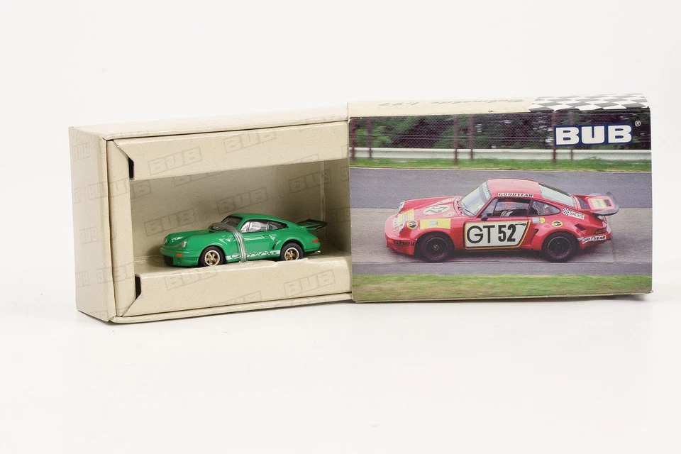 1:87 BUB Porsche 911 Carrera RSR 3.0 verde 1000 pezzi. Art. No. 08654-000 - Immagine 1 di 1