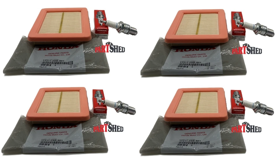 Genuine Honda Gcv135 Gc160 Gcv160 Gcv190 Tune up Kit Lawnmower Filter Plug Oil