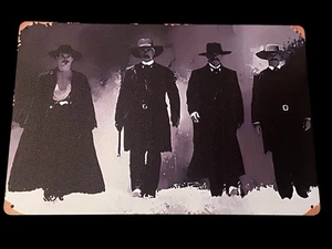 Tombstone Metal Tin Sign Vintage Style 8X12 Western Garage Man cave Cowboys - Picture 1 of 1