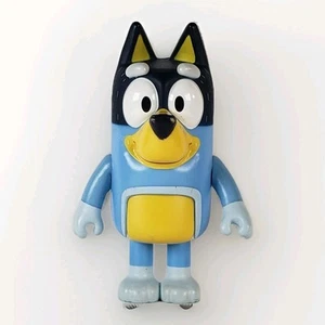 FIGURE Bluey & Friends BANDIT 3" Action Figure Poseable Toy Blue Heeler Dog - Picture 1 of 6