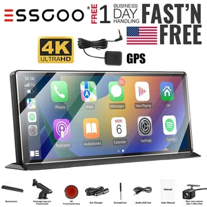 11.3inch Touch Wireless Apple Carplay Android Auto GPS Portable Car Stereo Radio - Picture 1 of 15