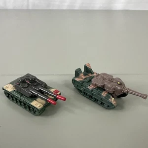 Kenner Megaforce Triax Micro Máquinas Tanque de Batalla Fuerza Terrestre Antiaéreo X2 - Imagen 1 de 5