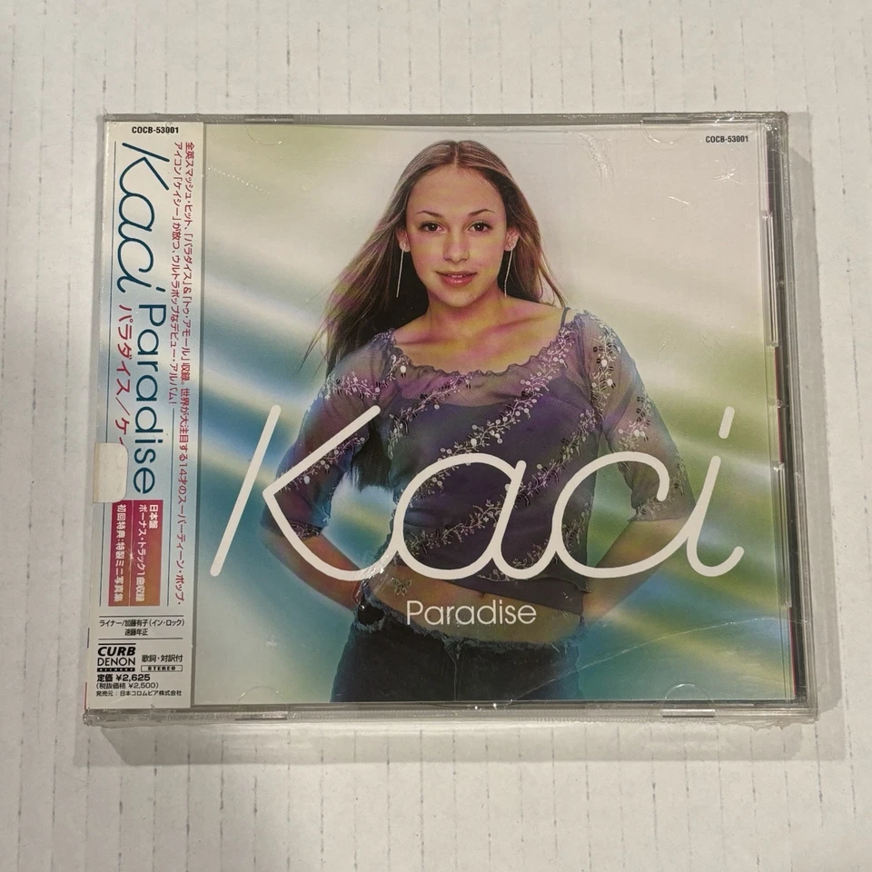 Kaci Paradise CD Curb Records Japan Import OBI Strip NEW SEALED Foto 1 de 4