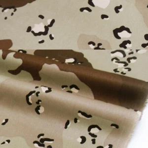 1.48M Width Desert Spot Camouflage Fabric Cotton Twill Camo Cloth Military DIY - Picture 1 of 5