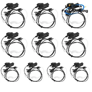 10PCS 1-wire Mic Earpiece Compatible with XTS2500 XTS3000 XTS3500 XTS5000 Radio - Picture 1 of 6