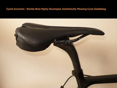 P2 Small - Cyckit Aeroclam - Worlds Most Highlyed Tech Cycle Satteltasche - Bild 1 von 4