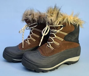 Columbia Winter Regen Schnee Stiefel Schuhe Damengröße 6,5. Repunzel YL6915-256 - Bild 1 von 6