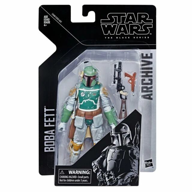 Hasbro Star Wars The Black Series Archive Boba Fett 6 inch Action Figure - E3408