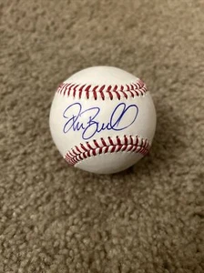 San Francisco Giants Pat Burrell BASEBALL signed OMLB PHILADELPHIA PHILLIES - Picture 1 of 2