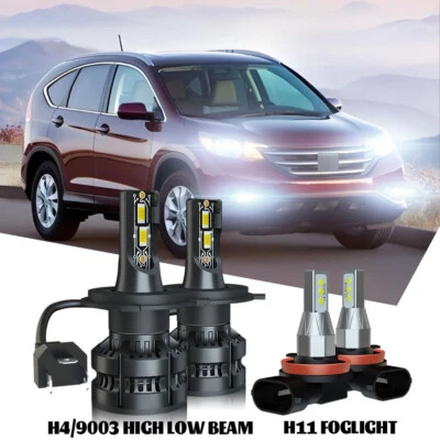 Faros LED y faros antiniebla para Honda CR-V 2007-2014 haz alto/bajo Foto 1 de 4