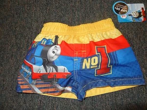NEWBORN / INFANT SIZE 0-3 MONTHS THOMAS THE TANK SWIM TRUNKS **NEW WITH TAGS** - Picture 1 of 2