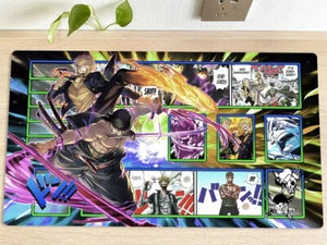 Alfombra de juego O-P Sanji X Zoro CCG OPCG TCG alfombrilla de juego de cartas coleccionables almohadilla de mesa bolsa gratuita - Imagen 1 de 3