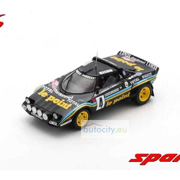 1 43 SPARK Lancia Stratos #4 6Th Rally Montecarlo 1981 B.Darniche A.Mahe S9098