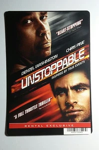 UNSTOPPABLE DENZEL WASHINGTON CHRIS PINE MINI POSTER UNTERSTÜTZER KARTE (KEIN FILM) - Bild 1 von 1