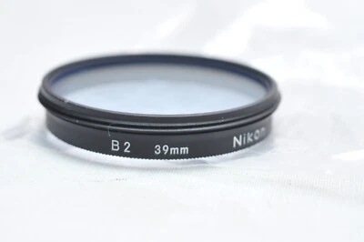 Nikon 39mm B2 Blue Telephoto Lens Filter - Image 1 of 2