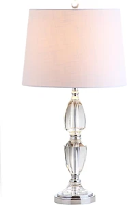 JYL2039A Graham 27" Crystal LED Table Lamp Traditional French Country Bedside De - Picture 1 of 7