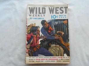 WILD WEST WEEKLY MAY 16/1942~WESTERN PULP~STREET & SMITH V.G. - Picture 1 of 4