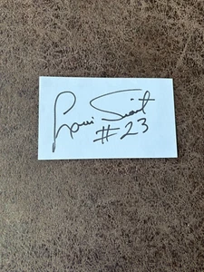 Luis Tiant Index Card - Boston Red Sox - Autographed! - Picture 1 of 2