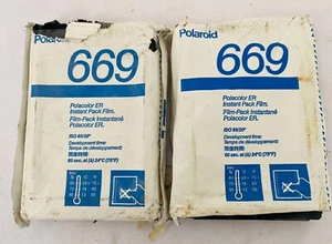 Polaroid 669 Polacolor ER Instant 8 Exposure Pack Film ISO 80 - Foto 1 di 4