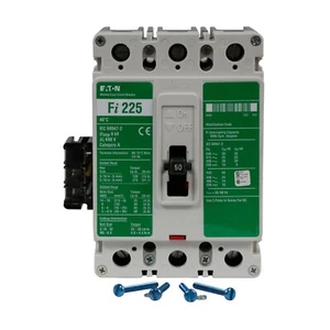 Eaton NSB FI3090L Molded Case Breakers (MCCBs) FI 3P 90A 480V 50/60Hz 3Ph - Picture 1 of 2