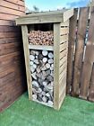 New Outdoor Wooden Heavy Duty Log Kindling Store 62
