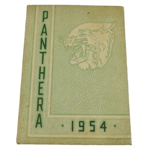 1954 Panthera Jahrbuch jährliche Campbell High School Smyrna Georgia GA ganz weiß - Bild 1 von 10