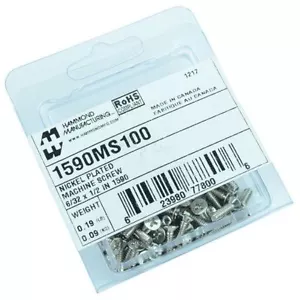 1590 Series Hammond Replacement Screws 100pk 1590MS100 - Picture 1 of 1