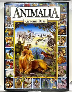 Animalia von Graeme Base Hardcover 1986 Klassiker Kinder ABC Buch Sehr guter Zustand Abrams - Bild 1 von 5