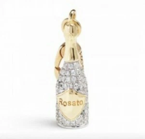 Rosato ciondolo bottiglia Champagne My HOME RHO015 - Foto 1 di 2