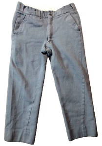 Vintage 60's Amalgamated Union Made Trousers Uniform Pants Wool 32 x 25 Cosplay - Picture 1 of 11