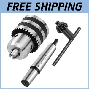 Robust 1/32"-5/8" Heavy Duty Drill Chuck with JT33 Mount for Drilling Machines - Imagen 1 de 9