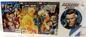 Fantastic Four Lot 4 #536 B, 547, 548, 570 E 2006 Marvel 9.0 Variant Comic Books - Picture 1 of 1