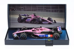 Minichamps ALPINE F1 A523 BAHRAIN GP 2023 ESTEBAN OCON with Gift Box 1/18 LE131 - Picture 1 of 2