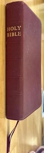 NEW UK~ Red Oxford Self Pronouncing Holy Bible Tab Indexed King James Version - Picture 1 of 12
