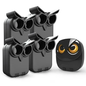 Htzsafe Wireless Driveway Alarm 1/2 Mile Long Range 1 receiver + 4 sensors - Picture 1 of 9
