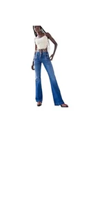 BDG Micro Flare Utility Jeans Current Style 2023 New w/ Tsgs Size 34 - Picture 1 of 5