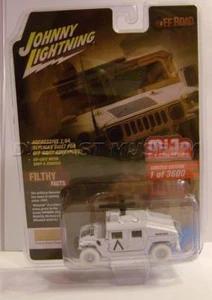 MILITARY OUTFIT HUMVEE HUMMER POLICE OFF ROAD MIJO JOHNNY WHITE LIGHTNING CHASE - Picture 1 of 3
