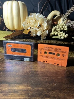 Vintage ✅ 1985 Haunted House Audio Cassette Tape  Halloween+ Thriller Chiller - Image 1 of 4