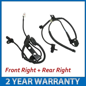 2PCS Front Right & Rear Right ABS Wheel Speed Sensor for Hyundai Elantra 2007-12 - Picture 1 of 12