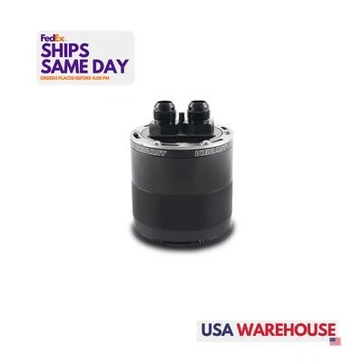 Vibrant 12760, One Black Aluminum Catch Can Assembly Small (0.75L) 2-Port Perfor - Image 1 of 4