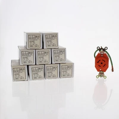 Leviton 2530-IG Isolated Ground Locking Outlets L23-20R 20A 347/600V 3ØY 10-Pack - Image 1 of 4