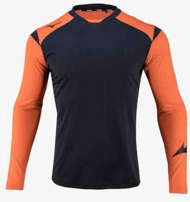 Camiseta Mizuno masculina jogo 19 camisetas futebol laranja camiseta ginástica P2MA9K5109 - Imagem 1 de 4
