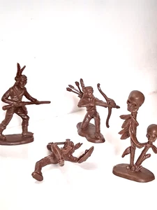 ATLANTIC LOTTO INDIANI APACHE SIOUX FARWEST SCALA 1/32 120018 - Imagen 1 de 5