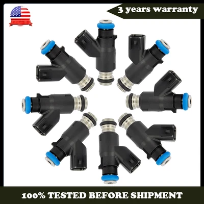 8X Fuel Injector For Chevrolet Express 2500 6.0L V8 2010 2011 2012 2013-2020 US - Image 1 of 4