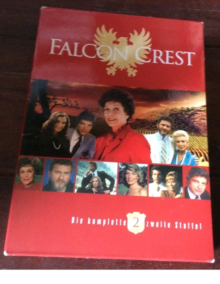 ** Falcon Crest, Komplette 2te Staffel, 6er DVD BOX, Deutsch und Englisch  - Bild 1 von 1