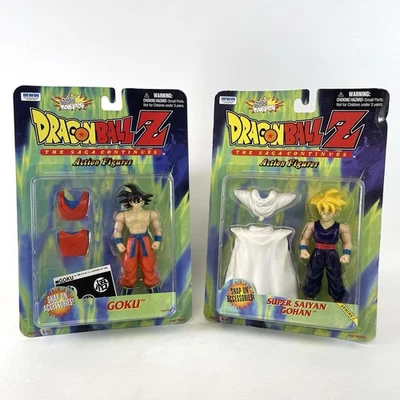 🔥Figuras de acción Dragon Ball Z — Goku y Super Saiyan Gohan selladas 1999 Irwin🔥 Foto 1 de 4